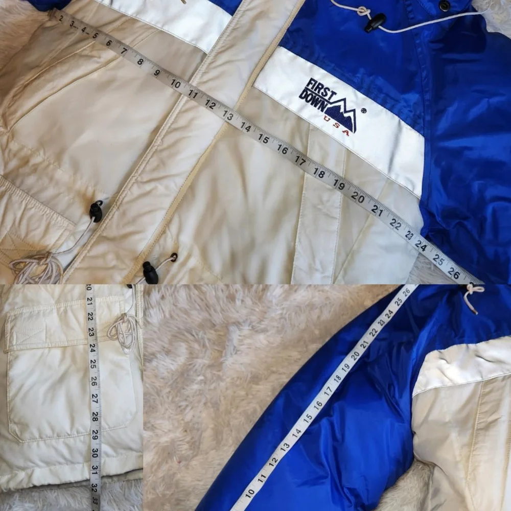 First Down Vintage Waterfowl & Duck Down Puffer Jacket